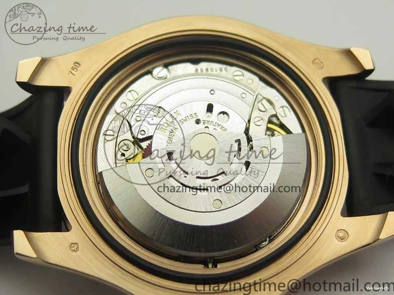 ARF Rubber Yacht-Master 116655 Ceramic 1:1 SH3135 On Edition Bezel Strap Oysterflex Best 0520